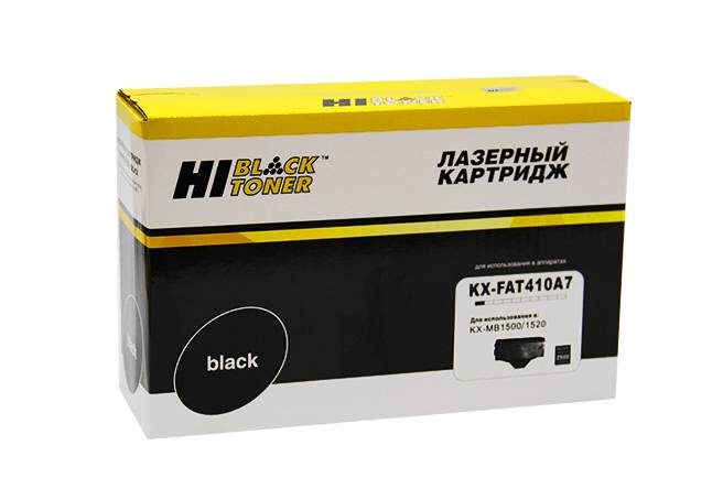 Картридж Hi-Black (HB-KX-FAT410A7) для Panasonic KX-MB1500/1520, 2,5K — для бизнеса и офиса Картридж Hi-Black (HB-KX-FAT410A7) для Panasonic KX-MB1500/1520, 2,5K — для бизнеса и офиса