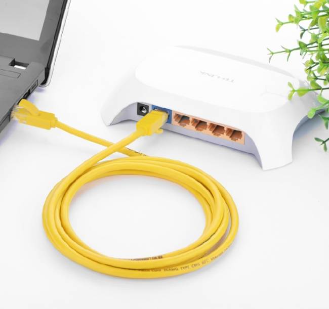 Greenconnect Патч-корд прямой 0.5m, UTP кат.5e, желтый, позолоченные контакты, 24 AWG, литой, GCR-LNC02-0.5m, ethernet high speed 1 Гбит/с, RJ45, T568B Greenconnect RJ45(m) - RJ45(m) Cat. 5e U/UTP PVC 0.5м жёлтый — для бизнеса и офиса Greenconnect Патч-корд прямой 0.5m, UTP кат.5e, желтый, позолоченные контакты, 24 AWG, литой, GCR-LNC02-0.5m, ethernet high speed 1 Гбит/с, RJ45, T568B Greenconnect RJ45(m) - RJ45(m) Cat. 5e U/UTP PVC 0.5м жёлтый — для бизнеса и офиса