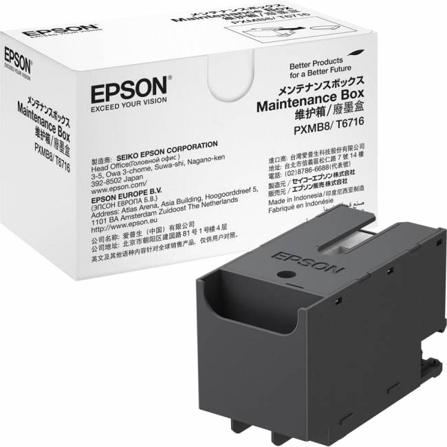 Емкость для отработанных чернил Epson C13T671600 — для бизнеса и офиса Емкость для отработанных чернил Epson C13T671600 — для бизнеса и офиса