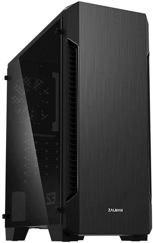 Корпус Zalman S3 TG BLACK — для бизнеса и офиса Корпус Zalman S3 TG BLACK — для бизнеса и офиса
