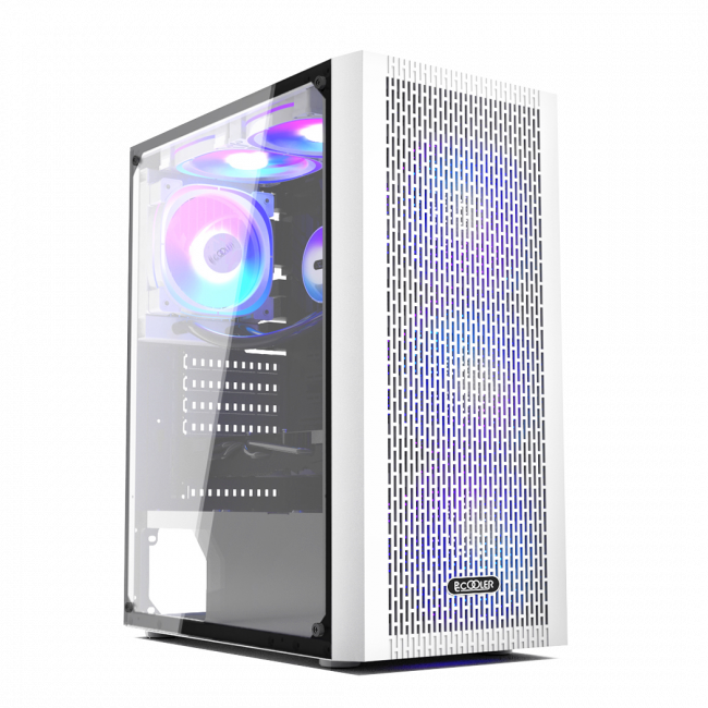 Корпус без блока питания PcCooler MA100 MESH WH — для бизнеса и офиса Корпус без блока питания PcCooler MA100 MESH WH — для бизнеса и офиса