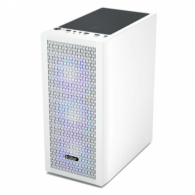 Корпус без блока питания PcCooler MA100 MESH WH — для бизнеса и офиса Корпус без блока питания PcCooler MA100 MESH WH — для бизнеса и офиса