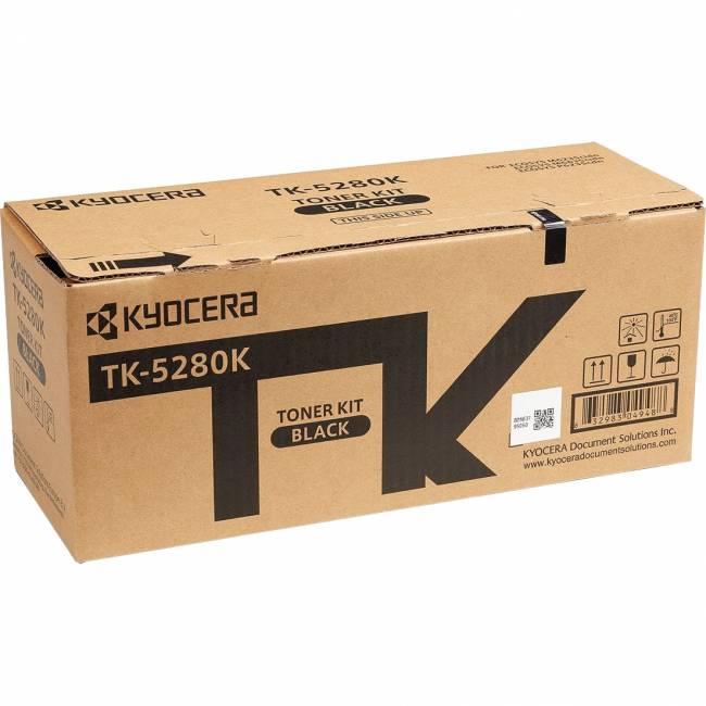 тонер-картридж Kyocera TK-5280K Kyocera 1T02TW0NL0 — для бизнеса и офиса тонер-картридж Kyocera TK-5280K Kyocera 1T02TW0NL0 — для бизнеса и офиса