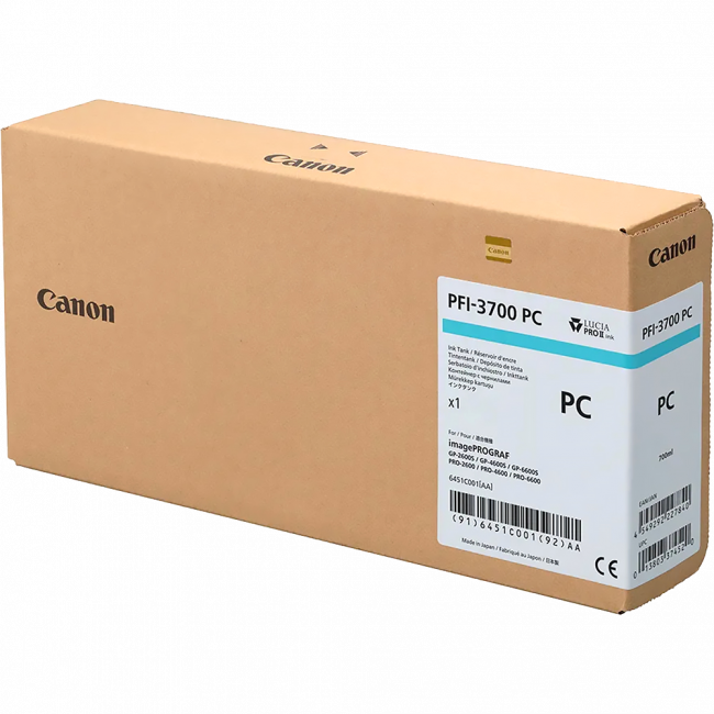 Картридж Canon PFI-3700PC (6451C001) — для бизнеса и офиса Картридж Canon PFI-3700PC (6451C001) — для бизнеса и офиса