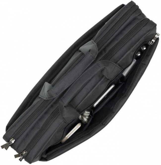 Сумка для ноутбука 17.3" Riva 8257 BLACK — для бизнеса и офиса Сумка для ноутбука 17.3" Riva 8257 BLACK — для бизнеса и офиса
