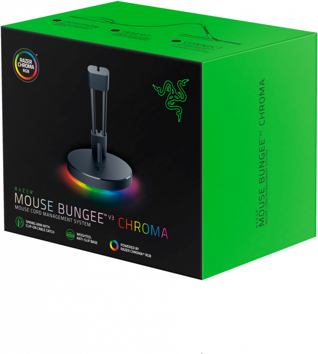 Держатель для кабеля мыши Razer Mouse Bungee V3 Chroma Razer Mouse Bungee V3 Chroma — для бизнеса и офиса