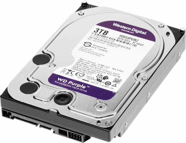 Жесткий диск WD WD33PURZ — для бизнеса и офиса Жесткий диск WD WD33PURZ — для бизнеса и офиса