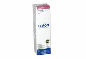 Чернила Epson L100/110/200/210/300/355/550/555 (O) C13T66434A/C13T664398, magenta, 70ml Чернила Epson L100/110/200/210/300/355/550/555 (O) C13T66434A/C13T664398, magenta, 70ml
