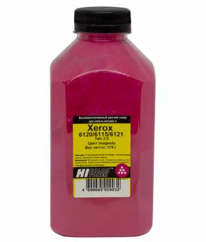 Тонер Hi-Black для Xerox Phaser 6120/6115/6121, Тип 2.0, M, 175 г, банка