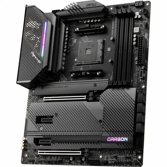 Материнская плата MSI MPG X570S CARBON MAX WIFI — для бизнеса и офиса Материнская плата MSI MPG X570S CARBON MAX WIFI — для бизнеса и офиса