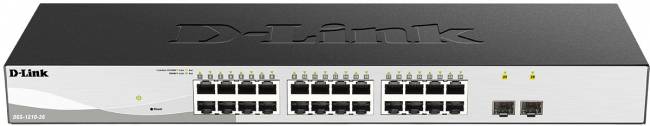 Коммутатор D-Link DGS-1210-26 — для бизнеса и офиса Коммутатор D-Link DGS-1210-26 — для бизнеса и офиса