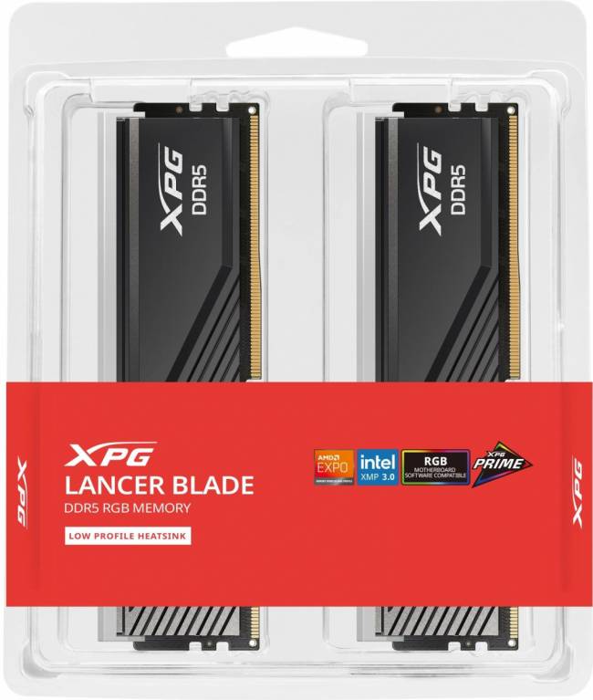 Память DDR5 2x16GB 6400MHz ADATA AX5U6400C3216G-DTLABRBK — для бизнеса и офиса Память DDR5 2x16GB 6400MHz ADATA AX5U6400C3216G-DTLABRBK — для бизнеса и офиса