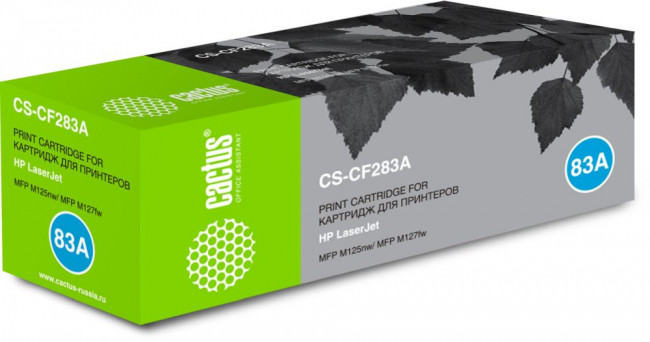 - Cactus CS-CF283A — для бизнеса и офиса - Cactus CS-CF283A — для бизнеса и офиса