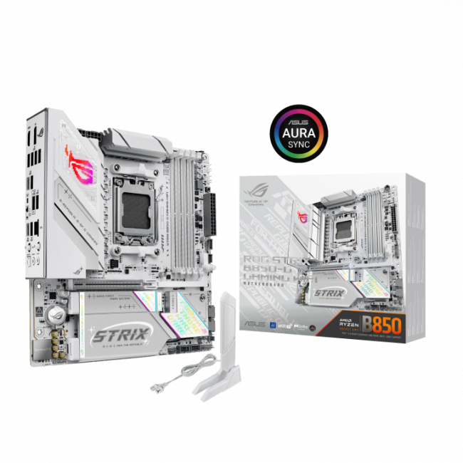 Материнская плата ASUS ROG STRIX B850-G GAMING WIFI — для бизнеса и офиса Материнская плата ASUS ROG STRIX B850-G GAMING WIFI — для бизнеса и офиса