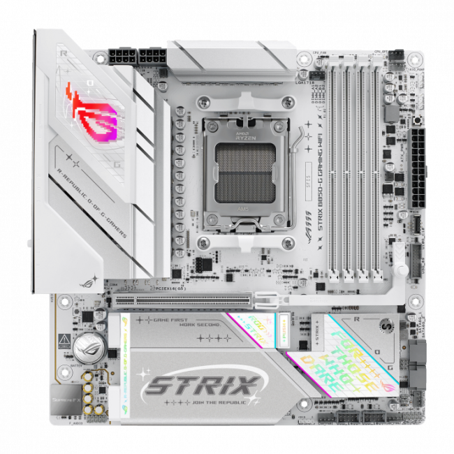 Материнская плата ASUS ROG STRIX B850-G GAMING WIFI — для бизнеса и офиса Материнская плата ASUS ROG STRIX B850-G GAMING WIFI — для бизнеса и офиса