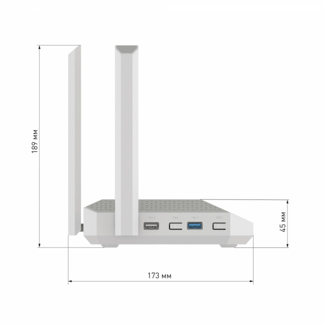 Маршрутизатор Netcraze Ultra NC-1812 — для бизнеса и офиса