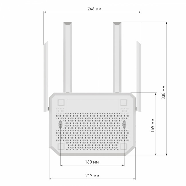 Маршрутизатор Netcraze Ultra NC-1812 — для бизнеса и офиса