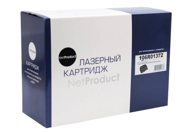 Картридж NetProduct (N-106R01372) для Xerox Phaser 3600, 20K — для бизнеса и офиса Картридж NetProduct (N-106R01372) для Xerox Phaser 3600, 20K — для бизнеса и офиса