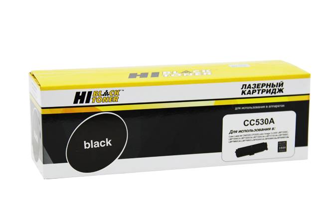 Картридж Hi-Black (HB-CC530A/CE410/CF380/718) для HP CLJ CP2025/CM2320/Canon LBP7200, Bk, 4K — для бизнеса и офиса Картридж Hi-Black (HB-CC530A/CE410/CF380/718) для HP CLJ CP2025/CM2320/Canon LBP7200, Bk, 4K — для бизнеса и офиса