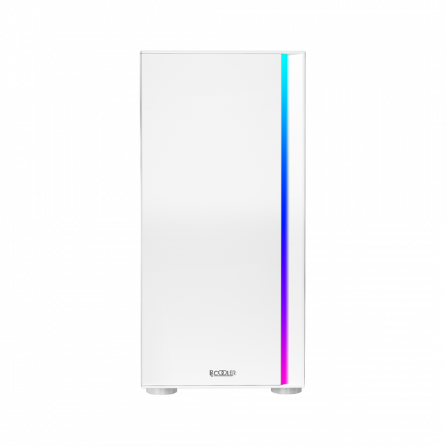 Корпус без блока питания PcCooler LM300 ARGB WH — для бизнеса и офиса Корпус без блока питания PcCooler LM300 ARGB WH — для бизнеса и офиса