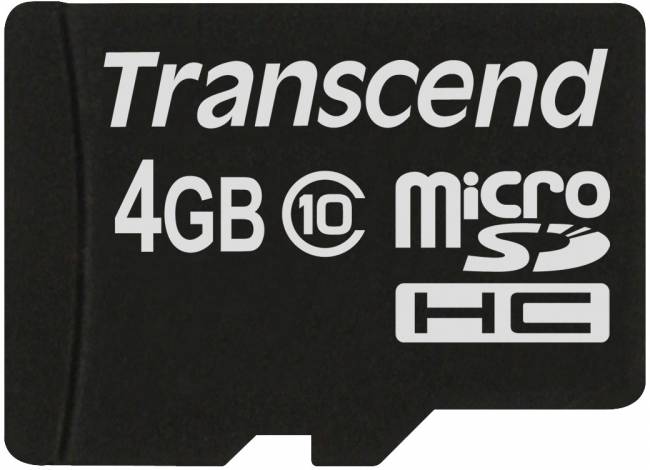 Карта памяти Transcend microSDHC Class 10 — для бизнеса и офиса