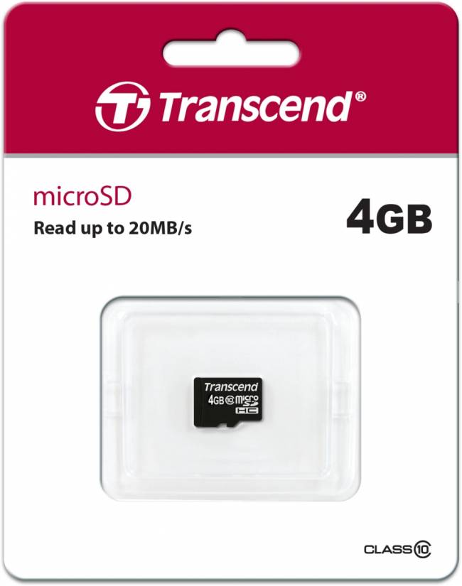 Карта памяти Transcend microSDHC Class 10 — для бизнеса и офиса