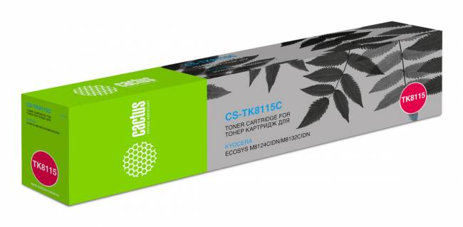- Cactus CS-TK8115C — для бизнеса и офиса - Cactus CS-TK8115C — для бизнеса и офиса