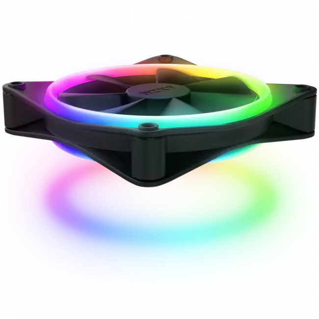 Кулер для корпуса ПК NZXT F120 RGB DUO Triple Pack RF-D12TF-B1 — для бизнеса и офиса Кулер для корпуса ПК NZXT F120 RGB DUO Triple Pack RF-D12TF-B1 — для бизнеса и офиса