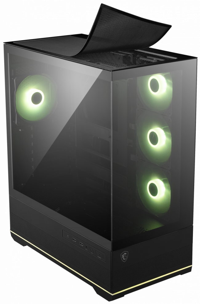 Корпус ПК без блока питания MSI 306-7G28R21-JA4 — для бизнеса и офиса Корпус ПК без блока питания MSI 306-7G28R21-JA4 — для бизнеса и офиса
