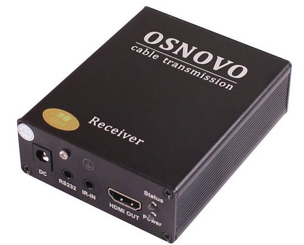 Приёмник OSNOVO HDMI (f) - RJ45 — для бизнеса и офиса Приёмник OSNOVO HDMI (f) - RJ45 — для бизнеса и офиса