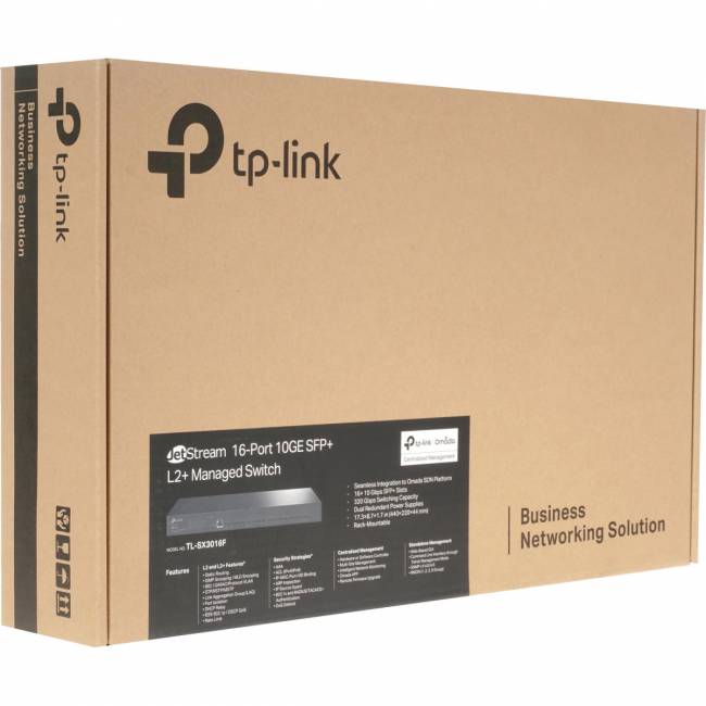 Коммутатор TP-Link SX3016F — для бизнеса и офиса Коммутатор TP-Link SX3016F — для бизнеса и офиса