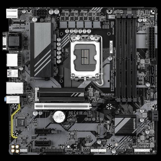 Материнская плата Gigabyte B760M DS3H GEN5 — для бизнеса и офиса Материнская плата Gigabyte B760M DS3H GEN5 — для бизнеса и офиса