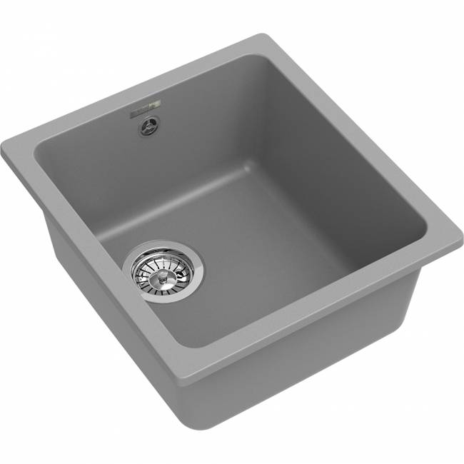 Кухонная мойка RIVELATO Rivelato BERKANA BK-35 grigio metallizzato — для бизнеса и офиса Кухонная мойка RIVELATO Rivelato BERKANA BK-35 grigio metallizzato — для бизнеса и офиса