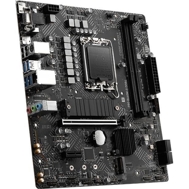 Материнская плата MSI PRO B660M-G DDR4 — для бизнеса и офиса Материнская плата MSI PRO B660M-G DDR4 — для бизнеса и офиса