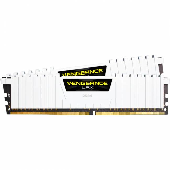 Память оперативная Corsair Vengeance LPX CMK16GX4M2B3200C16W — для бизнеса и офиса Память оперативная Corsair Vengeance LPX CMK16GX4M2B3200C16W — для бизнеса и офиса