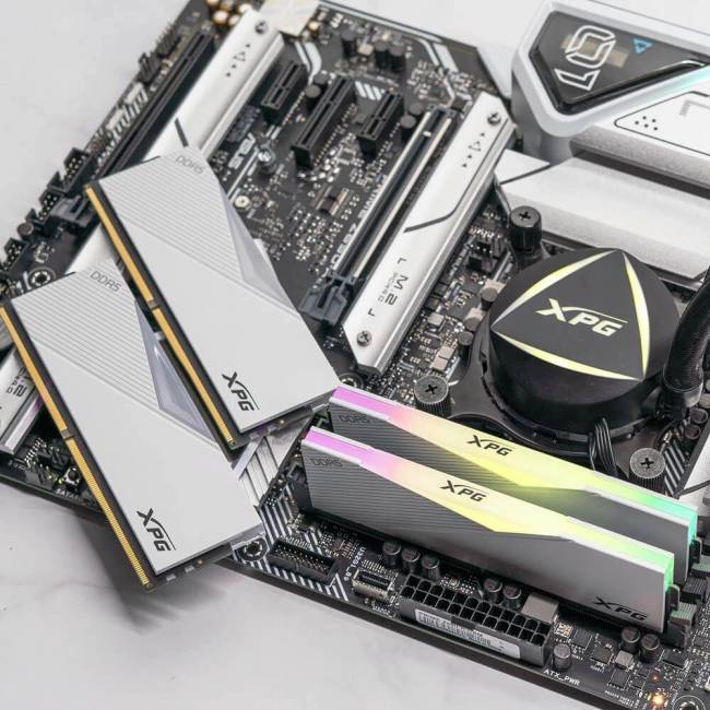 Память DDR5 2x16GB 6400MHz ADATA AX5U6400C3216G-DCLARWH — для бизнеса и офиса