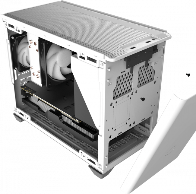 держатель видеокарты в корпусе Cooler Master NR200 ATX PSU Bracket — для бизнеса и офиса
