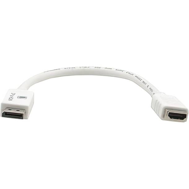 Переходник DisplayPort вилка на HDMI розетку Kramer ADC-DPM/HF — для бизнеса и офиса Переходник DisplayPort вилка на HDMI розетку Kramer ADC-DPM/HF — для бизнеса и офиса