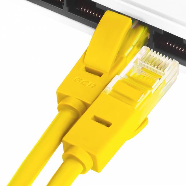 Greenconnect Патч-корд прямой 3.0m UTP кат.6, желтый, 24 AWG, литой, GCR-LNC602-3.0m, ethernet high speed, RJ45, T568B Greenconnect RJ45(m) - RJ45(m) Cat. 6 UTP PVC 3м жёлтый — для бизнеса и офиса Greenconnect Патч-корд прямой 3.0m UTP кат.6, желтый, 24 AWG, литой, GCR-LNC602-3.0m, ethernet high speed, RJ45, T568B Greenconnect RJ45(m) - RJ45(m) Cat. 6 UTP PVC 3м жёлтый — для бизнеса и офиса