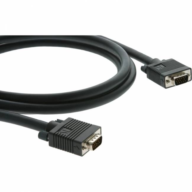 Кабель VGA на VGA (Вилка - Вилка), 4,6 м Kramer C-GM/GM-15 — для бизнеса и офиса Кабель VGA на VGA (Вилка - Вилка), 4,6 м Kramer C-GM/GM-15 — для бизнеса и офиса
