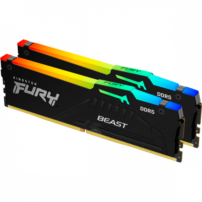 Память оперативная Kingston FURY Beast KF568C34BBEAK2-32 — для бизнеса и офиса