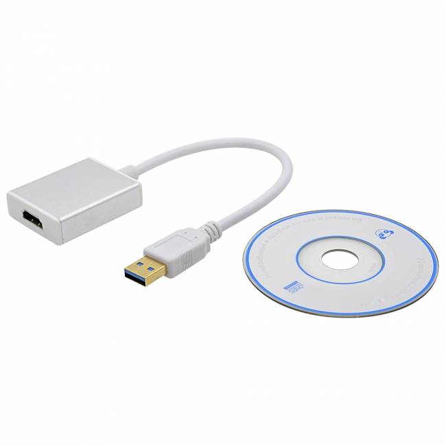 Greenconnect Конвертер-переходник USB 3.0 AM -> HDMI 19F серия Greenline GCR-U32HD2 Greenconnect USB 3.0 AM -> HDMI 19F серия Greenline — для бизнеса и офиса Greenconnect Конвертер-переходник USB 3.0 AM -> HDMI 19F серия Greenline GCR-U32HD2 Greenconnect USB 3.0 AM -> HDMI 19F серия Greenline — для бизнеса и офиса