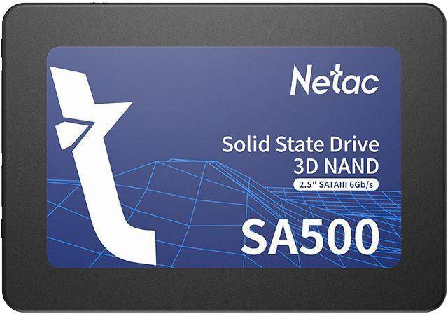 Накопитель SSD Netac NT01SA500-1T0-S3X — для бизнеса и офиса Накопитель SSD Netac NT01SA500-1T0-S3X — для бизнеса и офиса