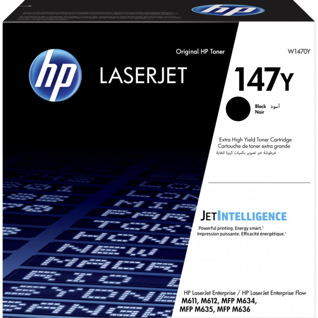 Тонер-картридж HP LaserJet 147Y Black (W1470Y) — для бизнеса и офиса