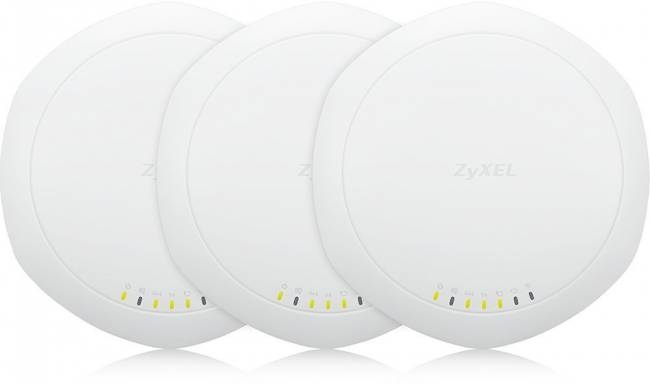 Точка доступа ZYXEL NWA1123-AC PRO (3 pcs pack) — для бизнеса и офиса Точка доступа ZYXEL NWA1123-AC PRO (3 pcs pack) — для бизнеса и офиса