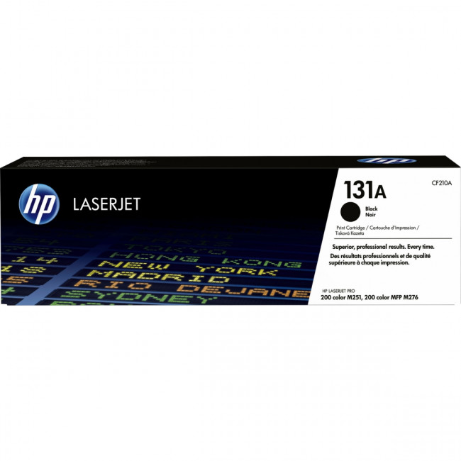 Тонер-картридж HP 131A Black LaserJet Pro Print Cartridge (CF210A) — для бизнеса и офиса