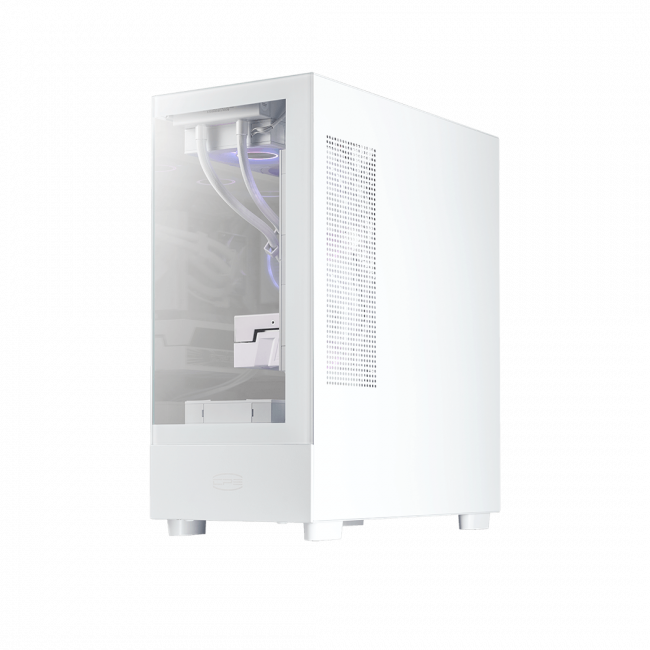 Корпус без блока питания PCCooler C3 Q500 WH — для бизнеса и офиса Корпус без блока питания PCCooler C3 Q500 WH — для бизнеса и офиса
