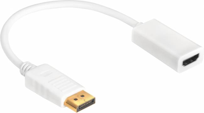 Greenconnect Переходник 0.10m Active DisplayPort/HDMI v1.2/v1.4 20M/19F белый GCR-ADP2MHDW Greenconnect DisplayPort (m) - HDMI (f) 0.1м — для бизнеса и офиса Greenconnect Переходник 0.10m Active DisplayPort/HDMI v1.2/v1.4 20M/19F белый GCR-ADP2MHDW Greenconnect DisplayPort (m) - HDMI (f) 0.1м — для бизнеса и офиса