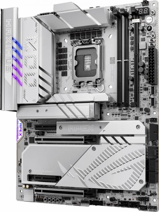 Материнская плата ASUS ROG MAXIMUS Z890 APEX — для бизнеса и офиса Материнская плата ASUS ROG MAXIMUS Z890 APEX — для бизнеса и офиса