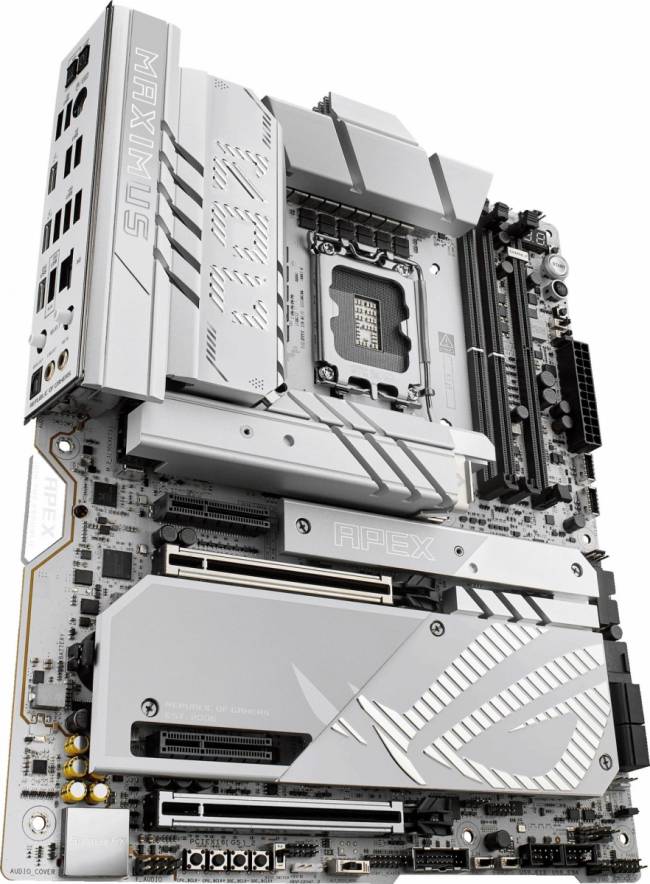 Материнская плата ASUS ROG MAXIMUS Z890 APEX — для бизнеса и офиса Материнская плата ASUS ROG MAXIMUS Z890 APEX — для бизнеса и офиса
